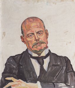 Retrato de Georges Navazza de Ferdinand Hodler